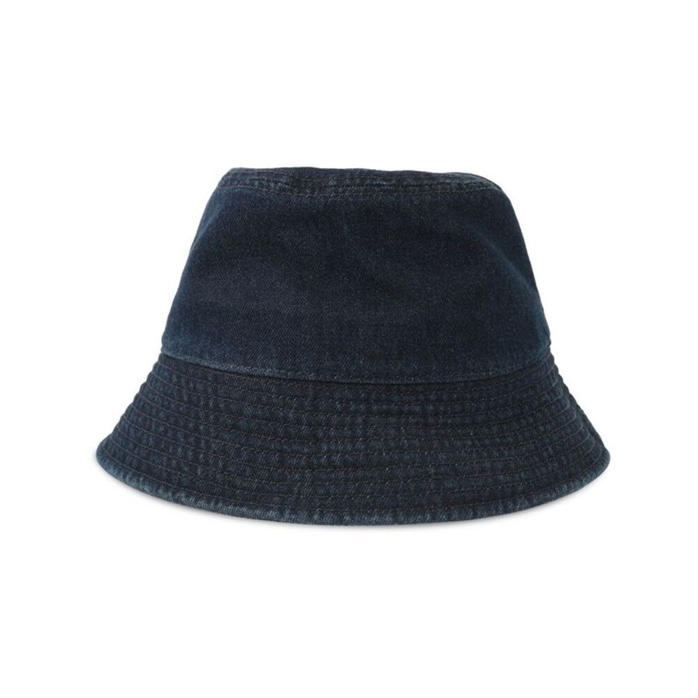 Atlantis Unisex Adult Dana Denim Look Unstructured Bucket Hat / Dark Denim